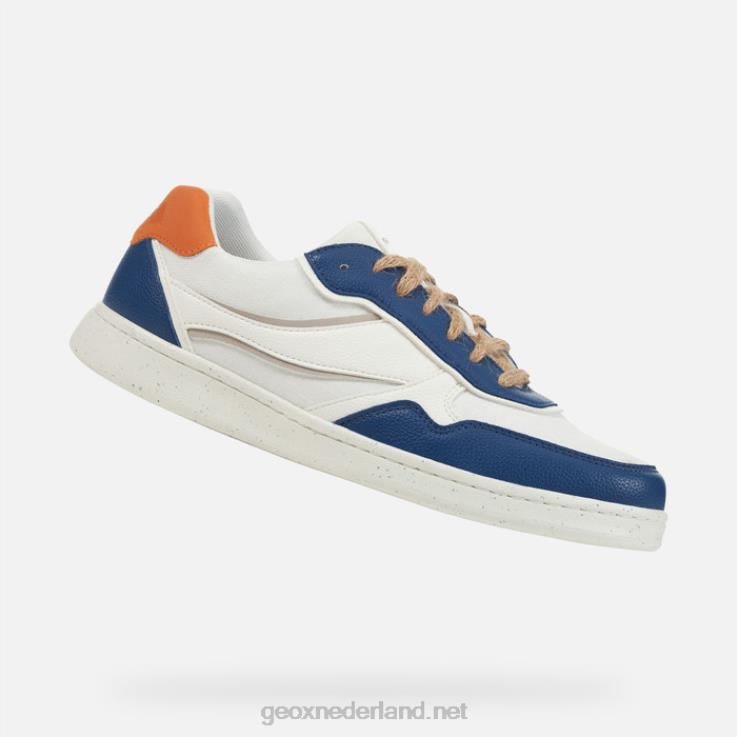 warren man Geox jeans/wit 424VH756